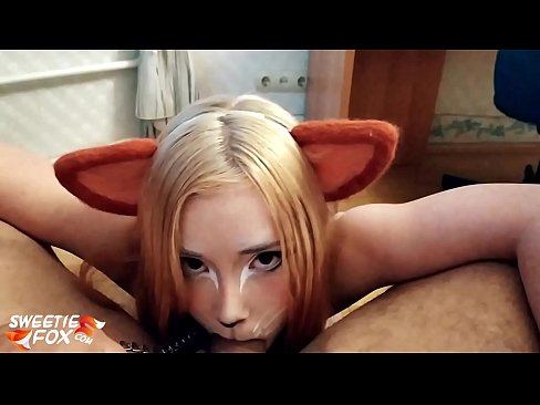 ❤️ Kitsune आफ्नो मुखमा डिक र कम निल्यो ❤  सेक्स  ❌️❤